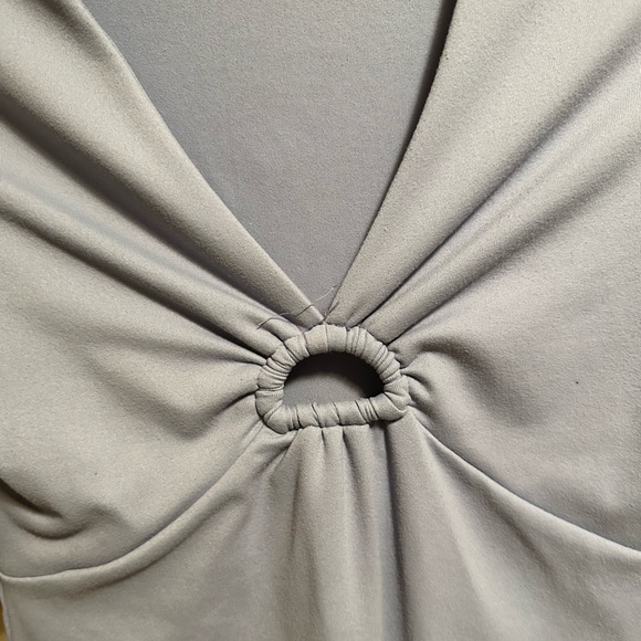 Abercrombie Small Baby Blue Seamless Thong Bodysuit - Picture 4 of 5